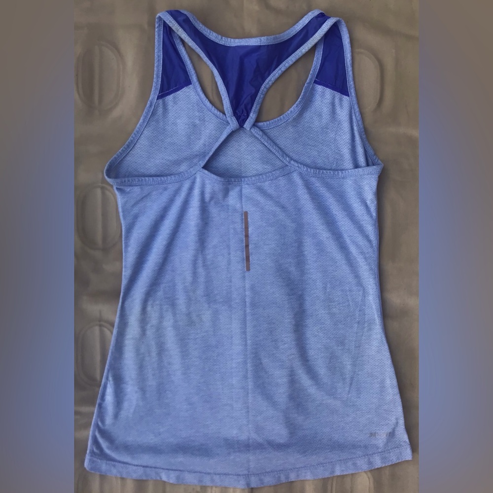 Nike Dri-Fit Lavender / Periwinkle Athletic Tank Top - S